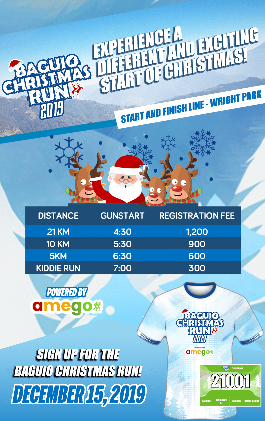 Baguio Christmas Run December 15 2019 Swimbikerun Ph