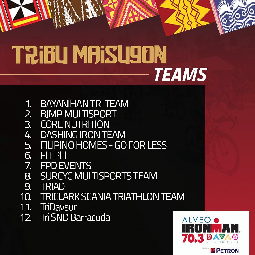 Unity and Diversity Take Center Stage at ALVEO Ironman 70.3 Davao Tribu Maisugon Team Event 7 Unity and Diversity Take Center Stage at ALVEO Ironman 70.3 Davao Tribu Maisugon Team Event 7