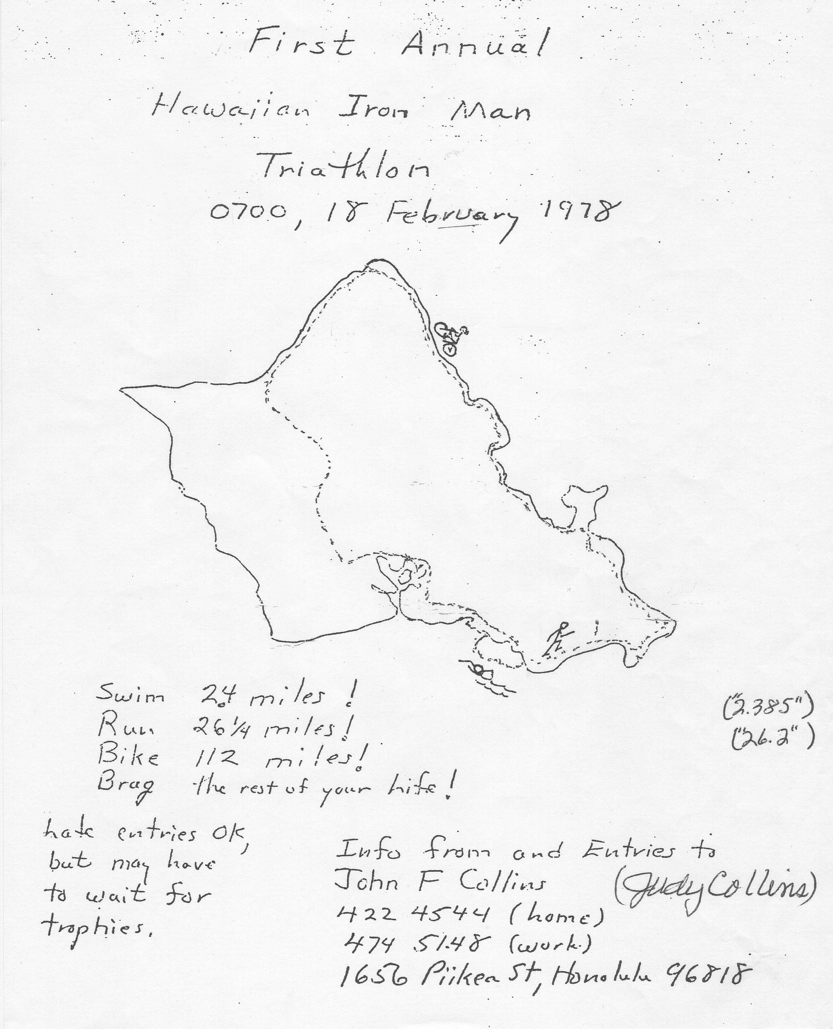 Unveiling the Original Flyer: The Humble Beginnings of the Ironman Triathlon 7 Unveiling the Original Flyer: The Humble Beginnings of the Ironman Triathlon 7